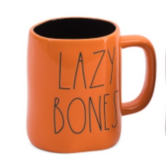 Rae Dunn • “Lazy Bones” Halloween Mug - Picture 2 of 10